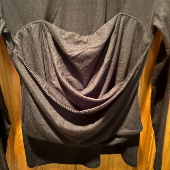 Vero Moda Nelly Long Sleeve Corset Top in Black Medium - Picture 4 of 9